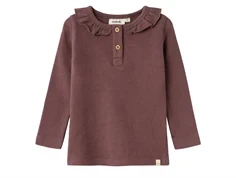 Lil Atelier rose brown top